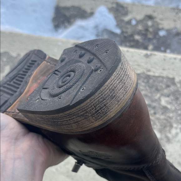 Like new Harley-Davidson Dark Brown Leather Boots - Picture 11 of 16